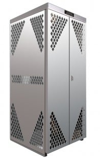 LP8S - Vertical - LP/Oxygen Storage Cabinet - 8 Cyl. Vertical Standard Door