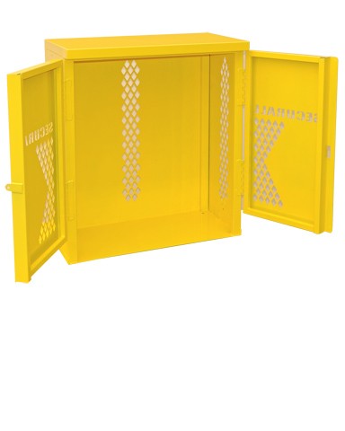 LP2S-Steel - LP/Oxygen Storage Cabinet - Cabinet holds 2 LP Tank Cylinders